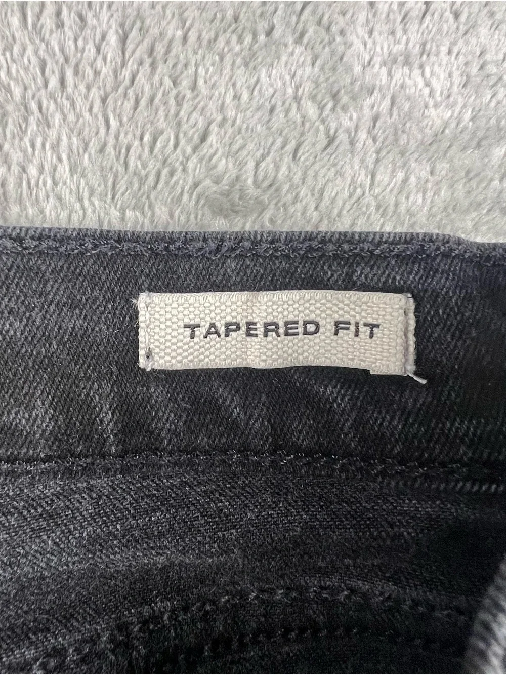 Flint And Tinder Jeans Mens 36x32 Black Athletic Tapered Fit Stretch